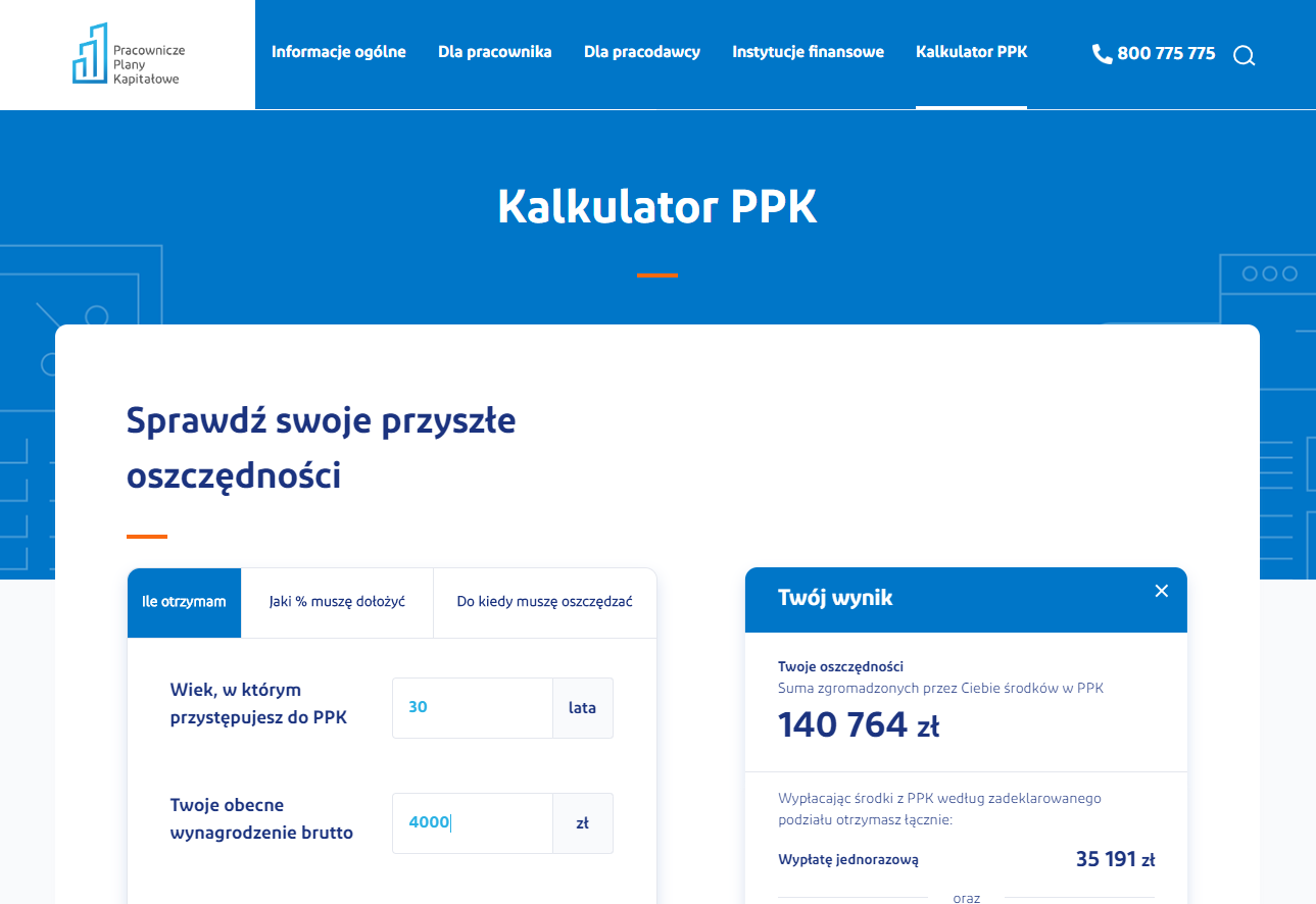 PFR Portal PPK Uruchamia Nowy Kalkulator Oszczędności PPK – PFR Portal PPK